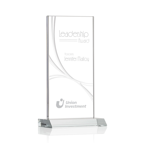 Stunning Starfire Award features elegant Liquid Crystal accent lines that highlight... from ASI 84592 St Regis Group / St Regis