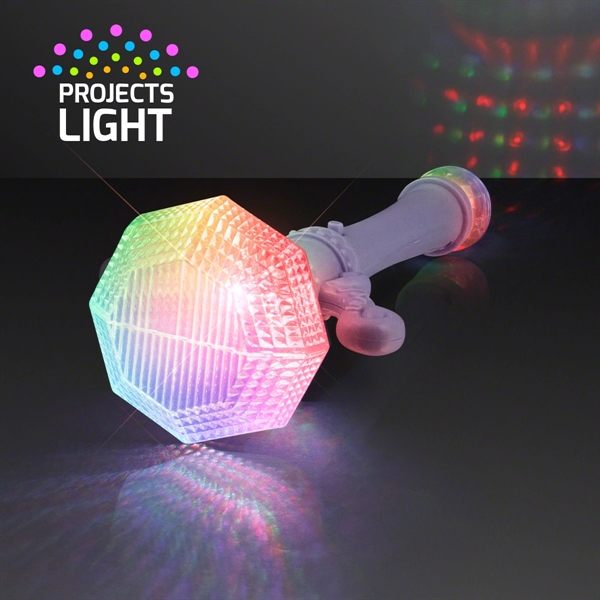 Light Up Jewel Gem Scepter Wand; Blank and Imprint Pricing... from ASI 34194 ALightPromos