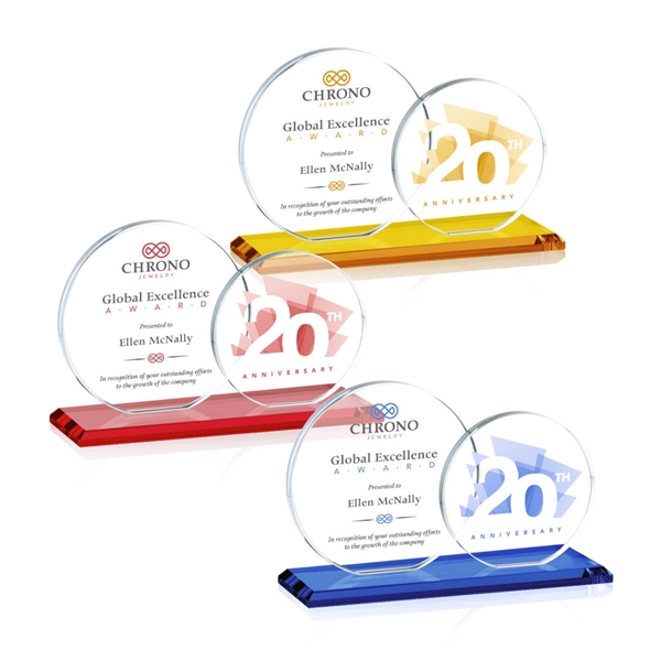 The Double Victoria Award features 2 opulent Starfire circles on a... from ASI 84592 St Regis Group / St Regis