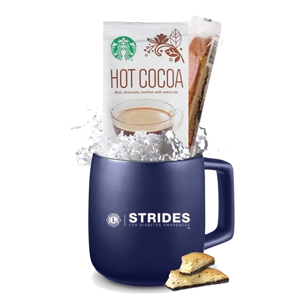 Stoneware Mug with Starbucks Cocoa and Cookie... from ASI 89971 Stuff A Mug