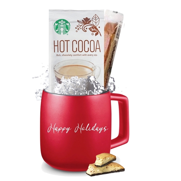 Stoneware Mug with Starbucks Cocoa and Cookie... from ASI 89971 Stuff A Mug