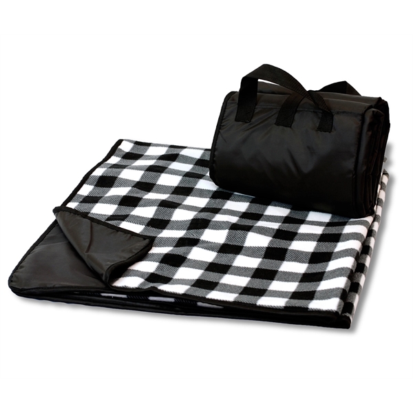 Fleece picnic blanket with water repellent shell.... from ASI 90807 Tekweld