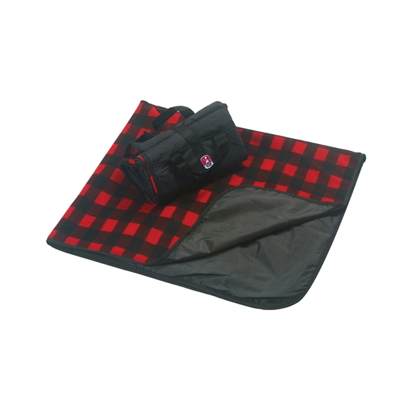 Fleece picnic blanket with water repellent shell.... from ASI 90807 Tekweld