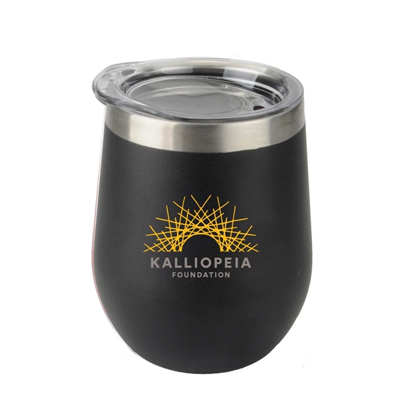 12 ounce stainless steel wine tumbler with copper lining, powder coated... from ASI 63549 Jornik Manufacturing Corp / Jornik