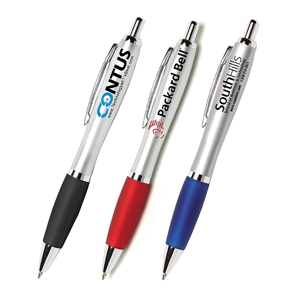 Ballpoint pen with black ink and colored grip.... from ASI 62660 Innovation Line
