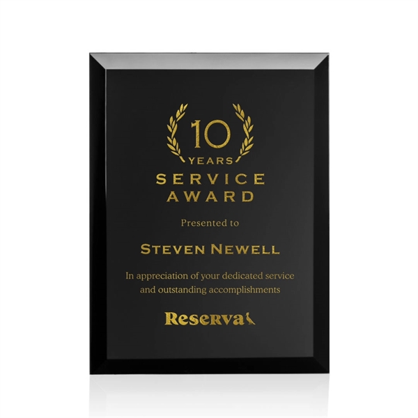 Merano Plaque with Gold foil that is revealed once laser engraved.... from ASI 84592 St Regis Group / St Regis