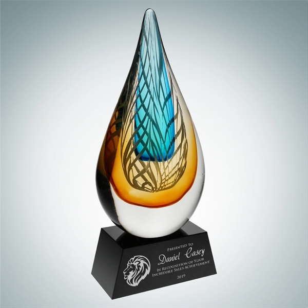 Inspired by the Sommerso Glass Artisans of Italy, this award creates... from ASI 47791 Best Deal Awards