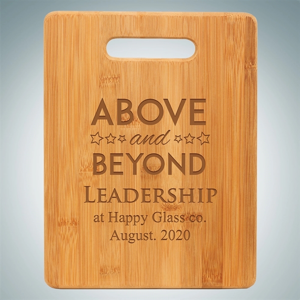 The Bamboo Rectangle Cutting Board makes the perfect appreciation gift.... from ASI 47791 Best Deal Awards