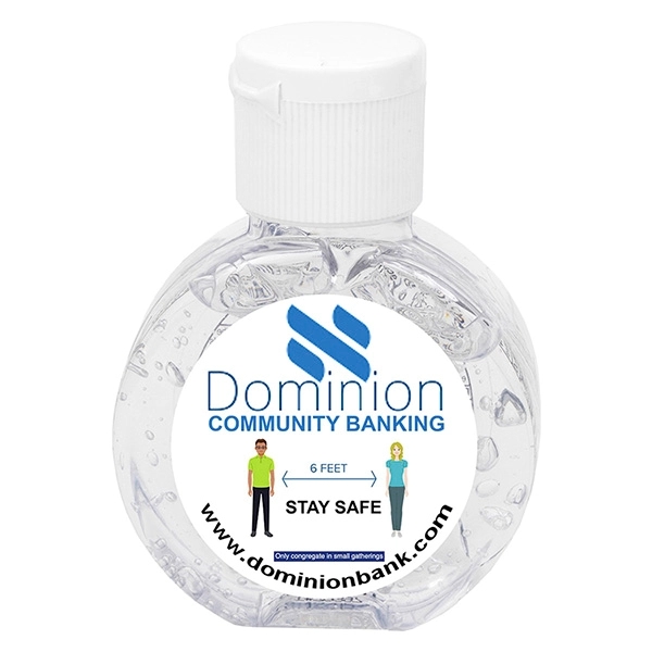 Standard sized bottle filled with 1 oz. of citrus scented hand... from ASI 62660 Innovation Line