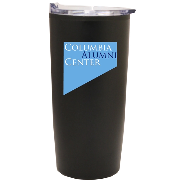 Double wall stainless steel tumbler with transparent slide lid, 20 oz.... from ASI 36988 Artek USA Inc / Artek™