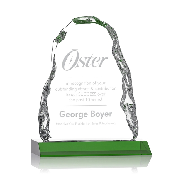 The classic Carling Iceberg on a thick front mitered crystal base... from ASI 84592 St Regis Group / St Regis