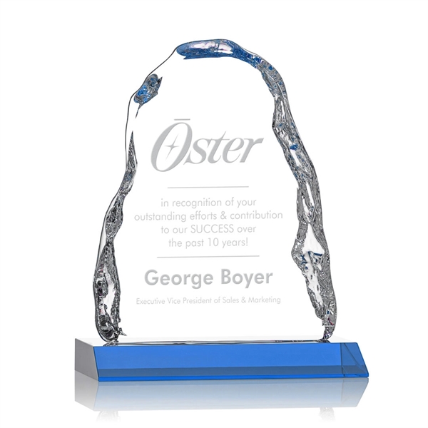 The classic Carling Iceberg on a thick front mitered crystal base... from ASI 84592 St Regis Group / St Regis