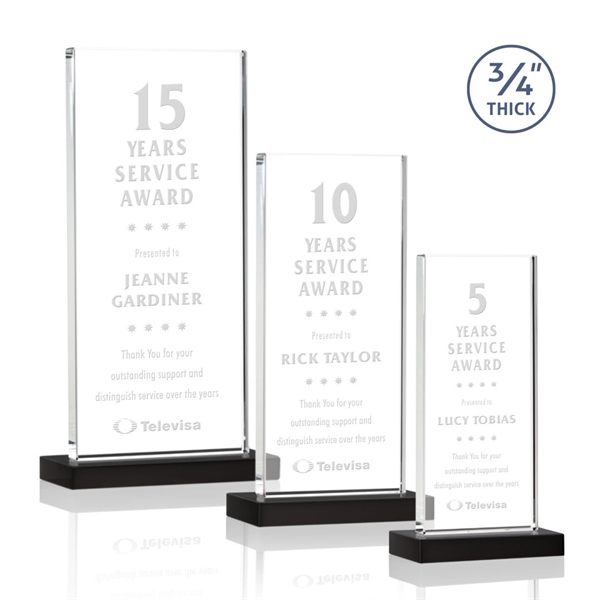 The illustrious 0.75" thick Arizona Award features an elegant Starfire Crystal... from ASI 84592 St Regis Group / St Regis