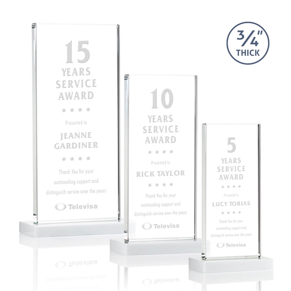 The illustrious 0.75" thick Arizona Award features an elegant Starfire Crystal... from ASI 84592 St Regis Group / St Regis