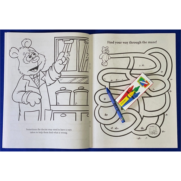 COLORING SET: A Beary Special Hospital educational coloring and activity book... from ASI 45815 Coloring Book Solutions / Coloring Book Solutions™