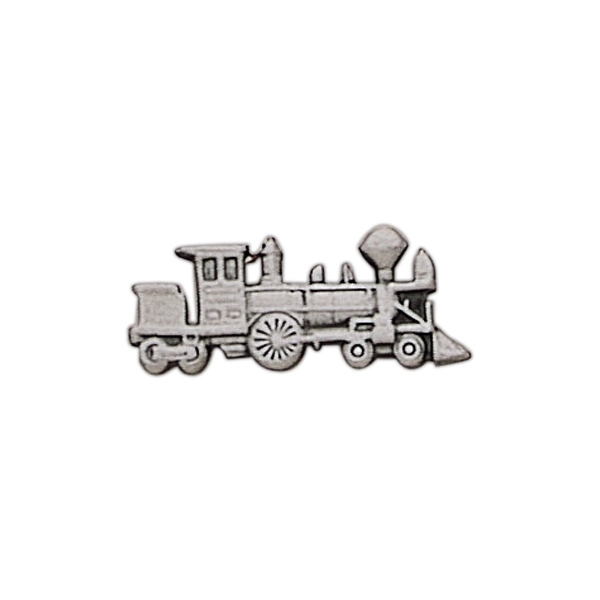 Train engine with coal car lapel pin with military clutch, up... from ASI 68760 Marken Industries / Marken