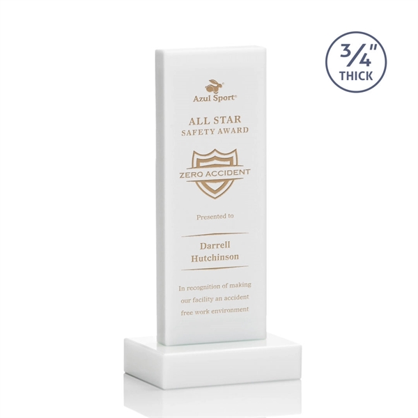 The Marvelous Hathaway Award features a striking White Crystal Tower mounted... from ASI 84592 St Regis Group / St Regis