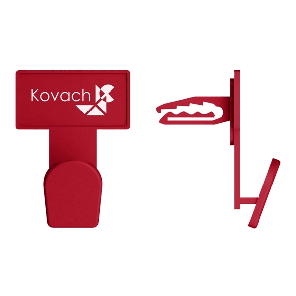 Auto vent utility clip for holding onto a phone, mask, sunglasses,... from ASI 61125 Hit Promotional Products / Hit®