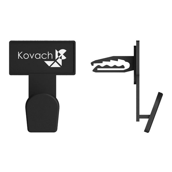 Auto vent utility clip for holding onto a phone, mask, sunglasses,... from ASI 61125 Hit Promotional Products / Hit®