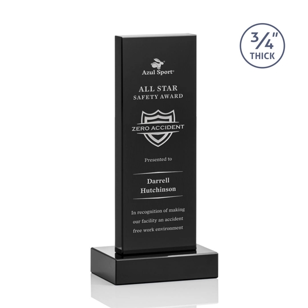 The Marvelous Hathaway Award features a striking Ebony Crystal Tower mounted... from ASI 84592 St Regis Group / St Regis