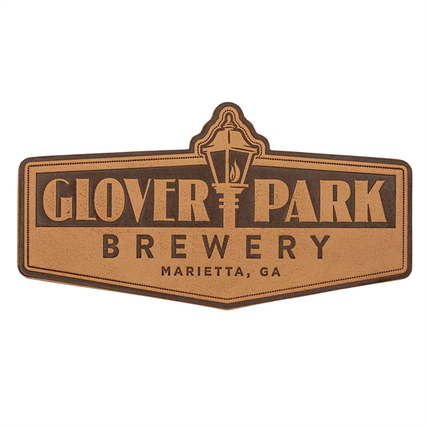 2" or 3" custom faux PU leather patches in assorted colors... from ASI 52263 EMT / EMT EASY