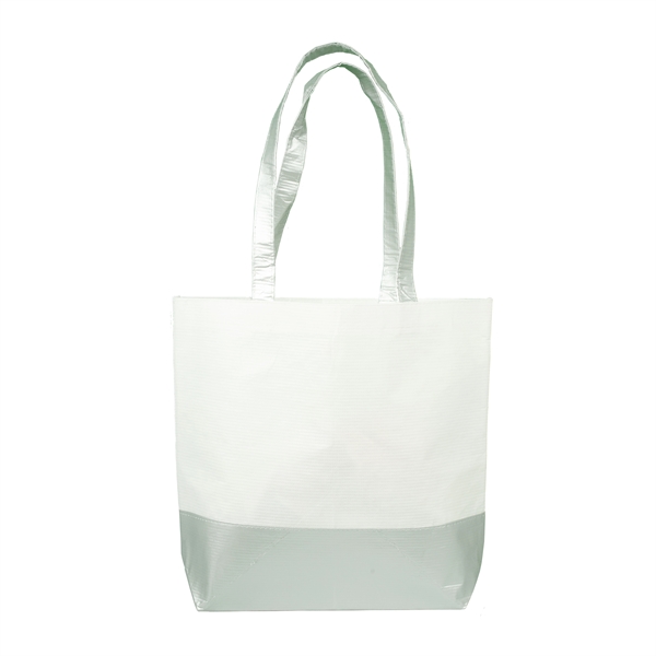 RPET laminated tote bag made of post consumer laminated non-woven polypropylene.... from ASI 43051 CPS / Keystone CPS CPS/Keystone