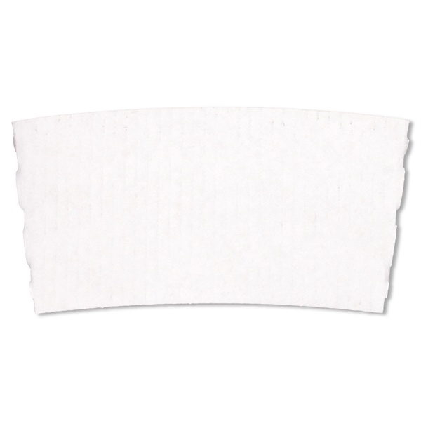 White or Kraft Coffee cup sleeve Pad imprint... from ASI 88200 TK Sorg's - A Div of Arch Promo Group, LLC / PETITE