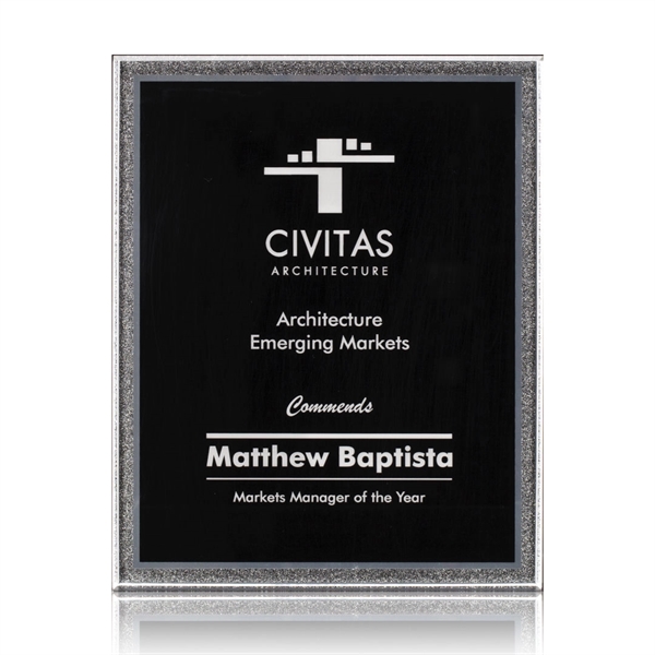 Beautiful Acrylic Plaque with sparkling silver trim... from ASI 84592 St Regis Group / St Regis