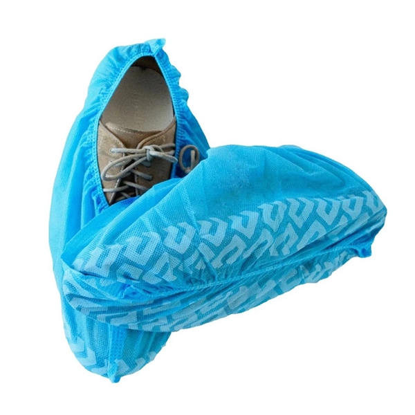 16.5" x 7.1" 40GSM non-woven polypropylene disposable shoe covers.... from ASI 37218 Athena Promo (tm)