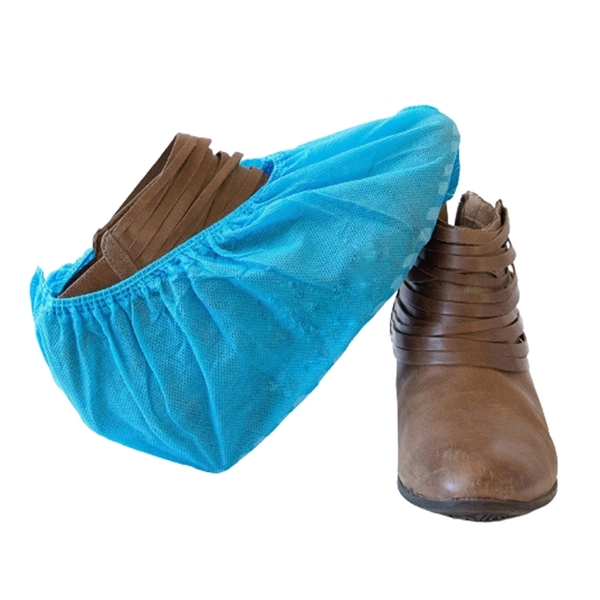 16.5" x 7.1" 40GSM non-woven polypropylene disposable shoe covers.... from ASI 37218 Athena Promo (tm)
