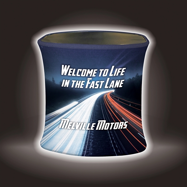 Auto Rise Light Table with Backlit Polyester Banner and Carrying Case... from ASI 80228 Quinn