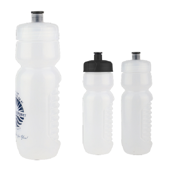 Sports bottle with squeezable ergonomic bottle shape and spill proof, one-way... from ASI 79840 The Proinnovative Line / Proinnovative Line
