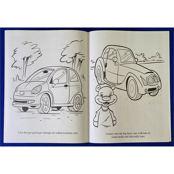 Our New Car educational coloring and activity book.... from ASI 45815 Coloring Book Solutions / Coloring Book Solutions™