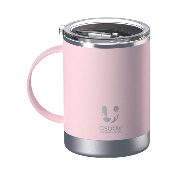 Shatterproof Ceramic Lined Vacuum insulated coffee mug with copper lining and... from ASI 31518 ADNART