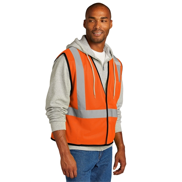 CornerStone ANSI 107 Class 2 Economy Mesh One-Pocket Vest.... from ASI 84863 SanMar