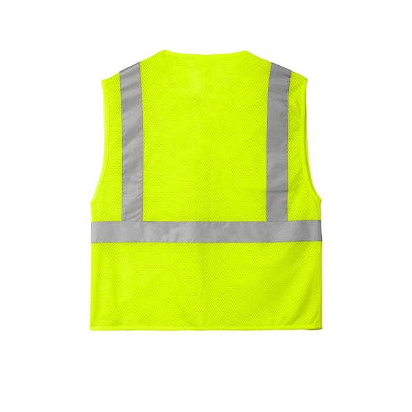 CornerStone ANSI 107 Class 2 Economy Mesh Zippered Vest.... from ASI 84863 SanMar