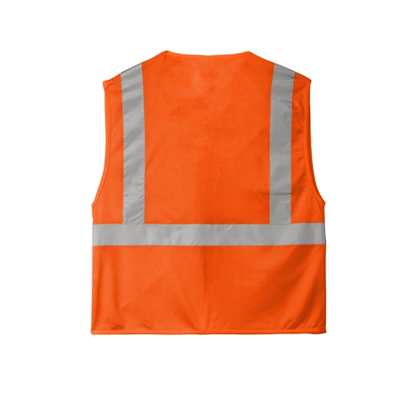 CornerStone ANSI 107 Class 2 Economy Mesh Zippered Vest.... from ASI 84863 SanMar