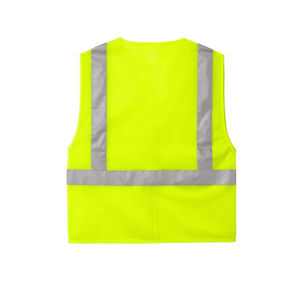 CornerStone ANSI 107 Class 2 Mesh Zippered Vest.... from ASI 84863 SanMar