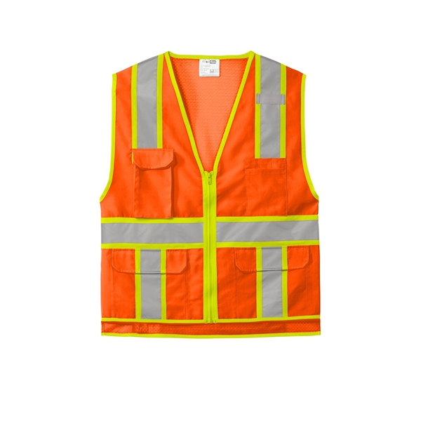 CornerStone ANSI 107 Class 2 Surveyor Zippered Two-Tone V...... from ASI 84863 SanMar