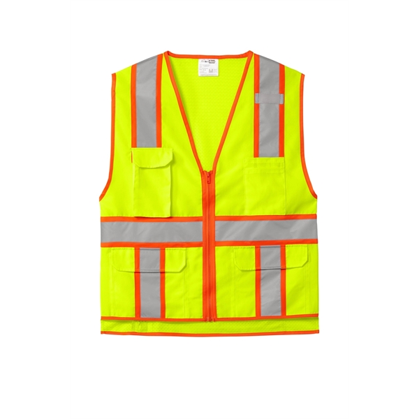 CornerStone ANSI 107 Class 2 Surveyor Zippered Two-Tone V...... from ASI 84863 SanMar