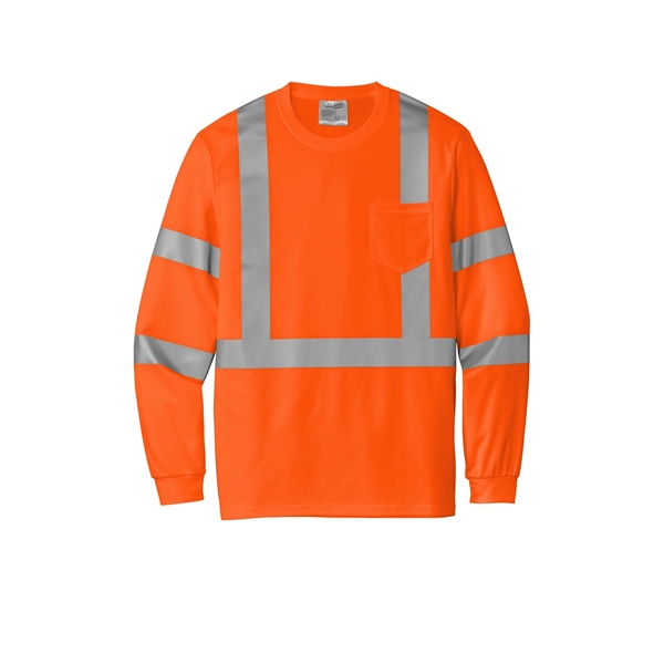 CornerStone ANSI 107 Class 3 Mesh Long Sleeve Tee.... from ASI 84863 SanMar