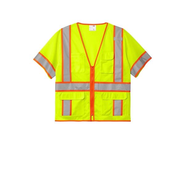 CornerStone ANSI 107 Class 3 Surveyor Mesh Zippered Two-T...... from ASI 84863 SanMar