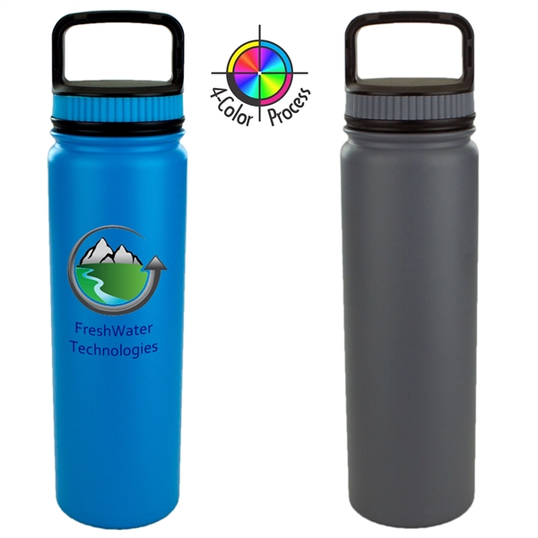23oz Eugene Vacuum Drinking Bottle. Great growler for outings!... from ASI 80093 Pyrographics / Pyrographics Line