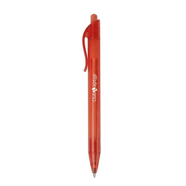 5 3/4" x 7/16" recycled PET click-action ballpoint pen in several... from ASI 52840 Evans Manufacturing