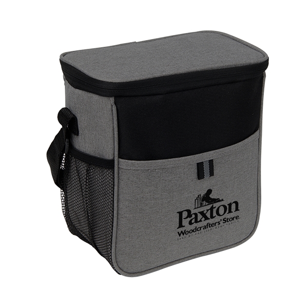 9" x 8 1/4" x 4 1/2" polyester insulated cooler tote... from ASI 52840 Evans Manufacturing