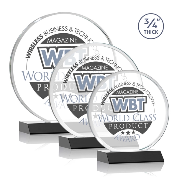 The Blackpool Award features a Starfire Crystal disc mounted on a... from ASI 84592 St Regis Group / St Regis