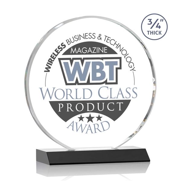 The Blackpool Award features a Starfire Crystal disc mounted on a... from ASI 84592 St Regis Group / St Regis