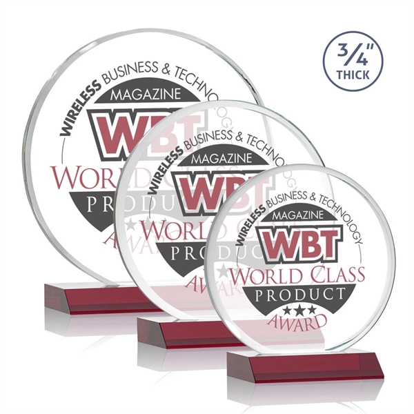 The Blackpool Award features a Starfire Crystal disc mounted on a... from ASI 84592 St Regis Group / St Regis