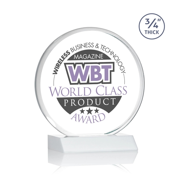 The Blackpool Award features a Starfire Crystal disc mounted on a... from ASI 84592 St Regis Group / St Regis