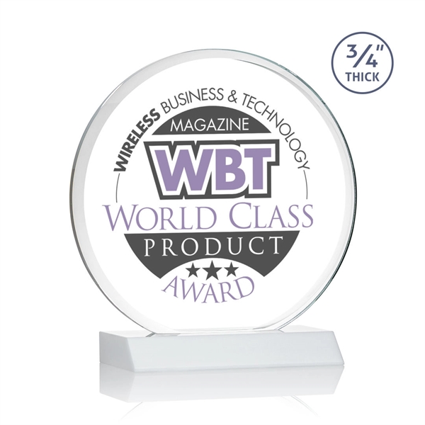 The Blackpool Award features a Starfire Crystal disc mounted on a... from ASI 84592 St Regis Group / St Regis